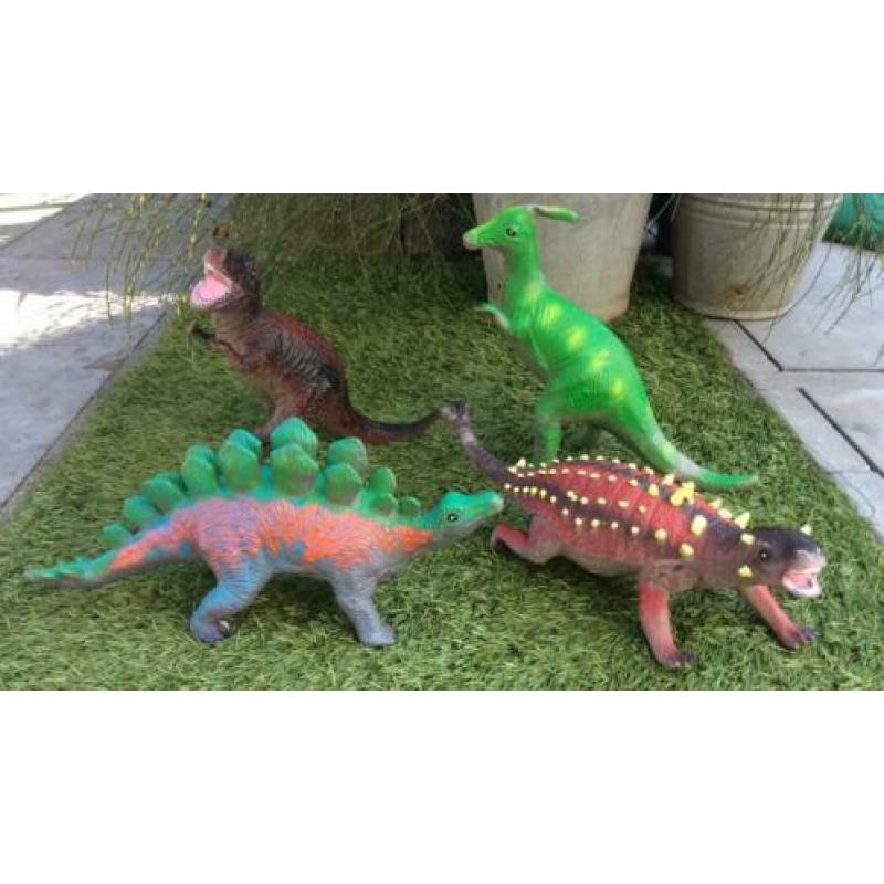 Grote dinosaurus dino dino’s jurassic zachte plastic dieren