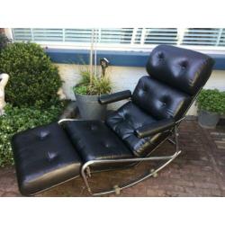 Franse chaise longue uit de jaren 60/70 (Lama)
