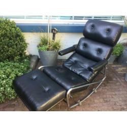 Franse chaise longue uit de jaren 60/70 (Lama)