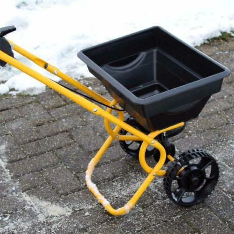 Strooiwagen | Zwart | 20 kg
