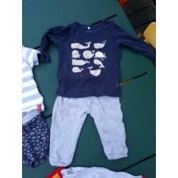Pakketje kleding maat 62 hema name it feetje