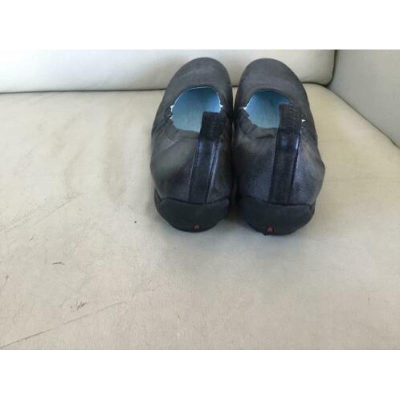Yoli Wolky 40 zwarte leren ballerinas