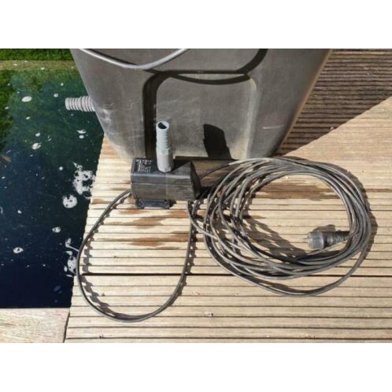 Compleet vijverfilter met pomp en uvc-lamp
