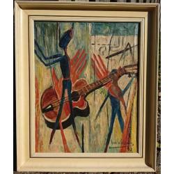 Henk Walters (1922-1997) Muziek compositie, Kubisme,1962