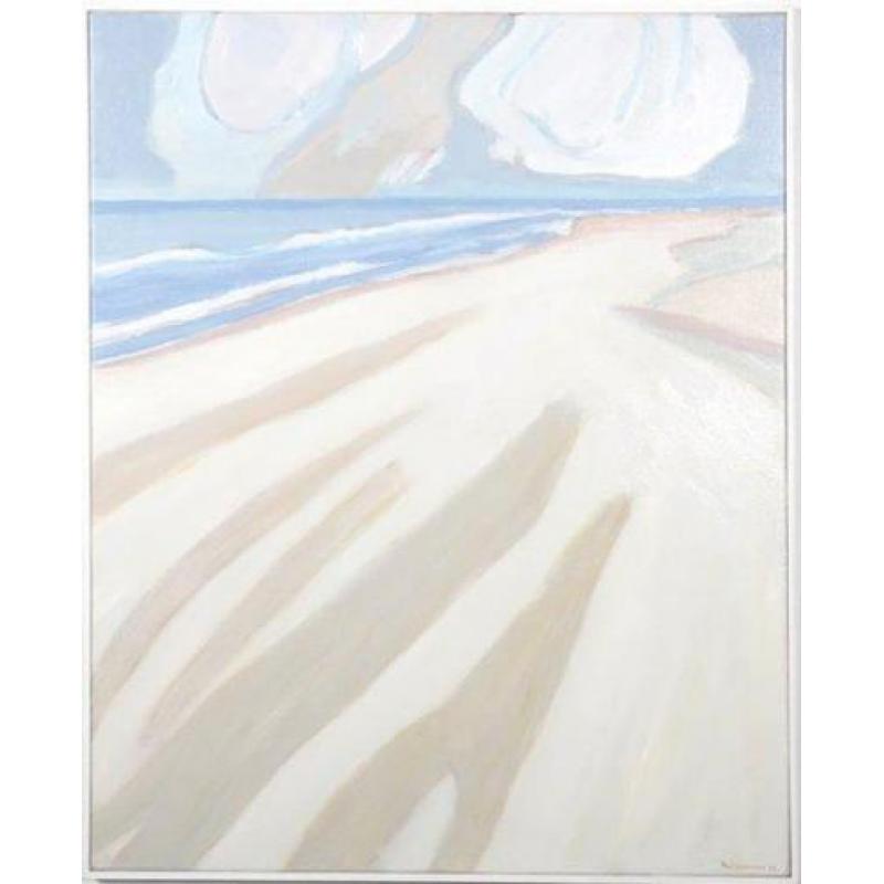 Paul Overhaus - Strand - 82 x 67 cm - acrylverf op doek -...