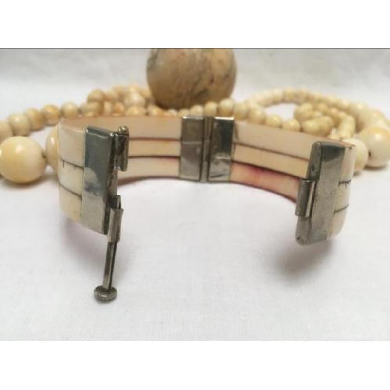 Antiek ivoren armband / v / v 1947