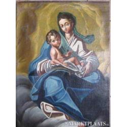 = ca 1800==religieus==madonna met kind = ca 1800====