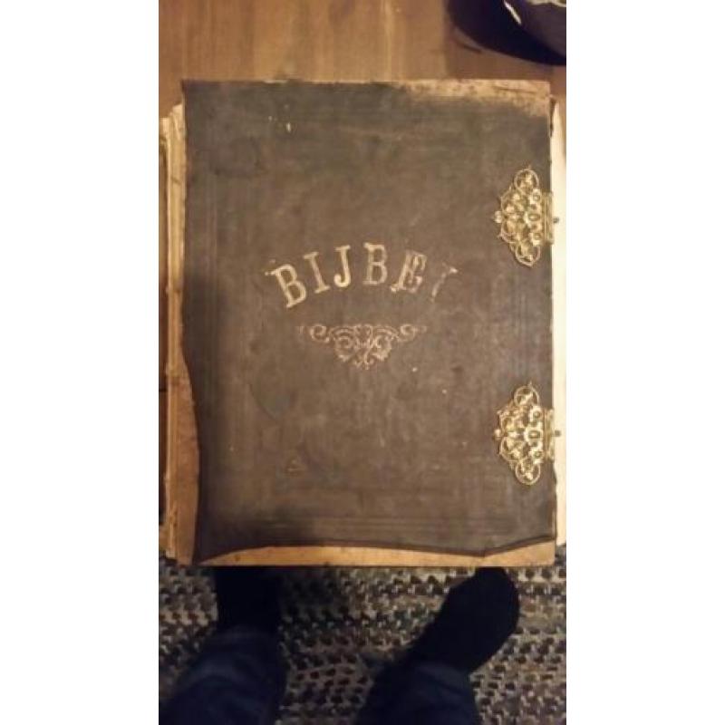 Antieke bijbel Joh.de Liefde