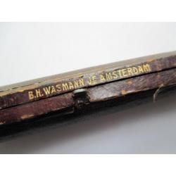 Foedraal B.H.Wasmann Jr Antiek Sigarettenhouder Doosje~Wasma