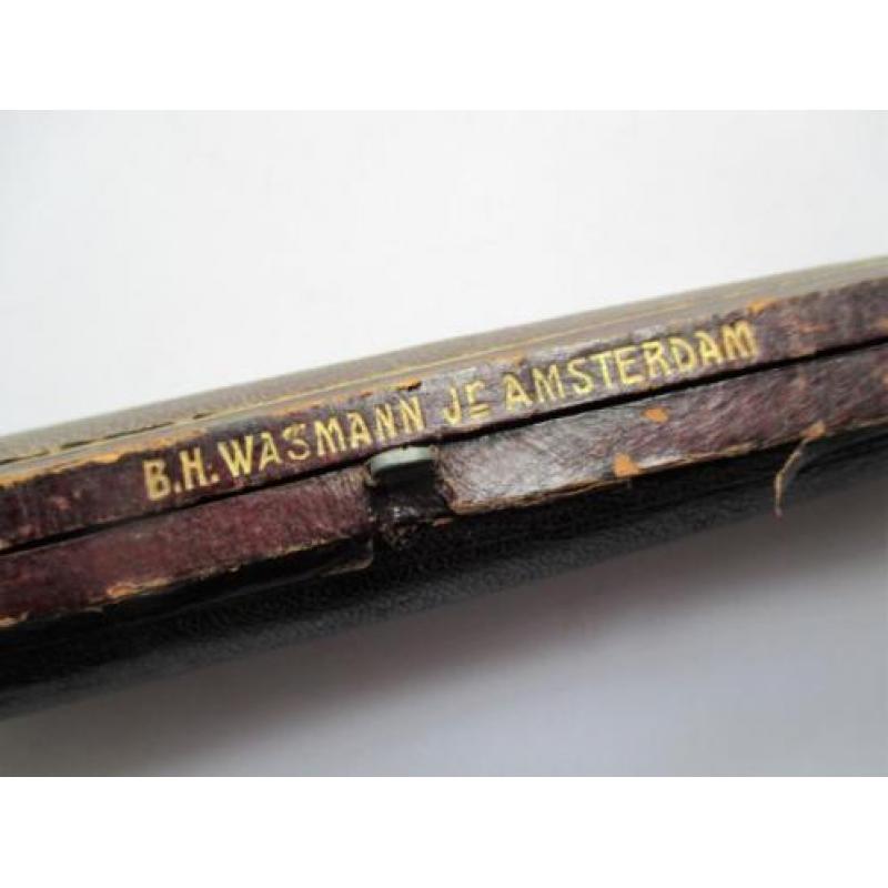 Foedraal B.H.Wasmann Jr Antiek Sigarettenhouder Doosje~Wasma