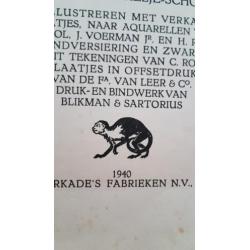 Plaatjesboek apen en hoefdieren Portielje