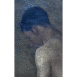 ====ca 1880/1900==MANNELIJK NAAKT==19e eeuws werk===