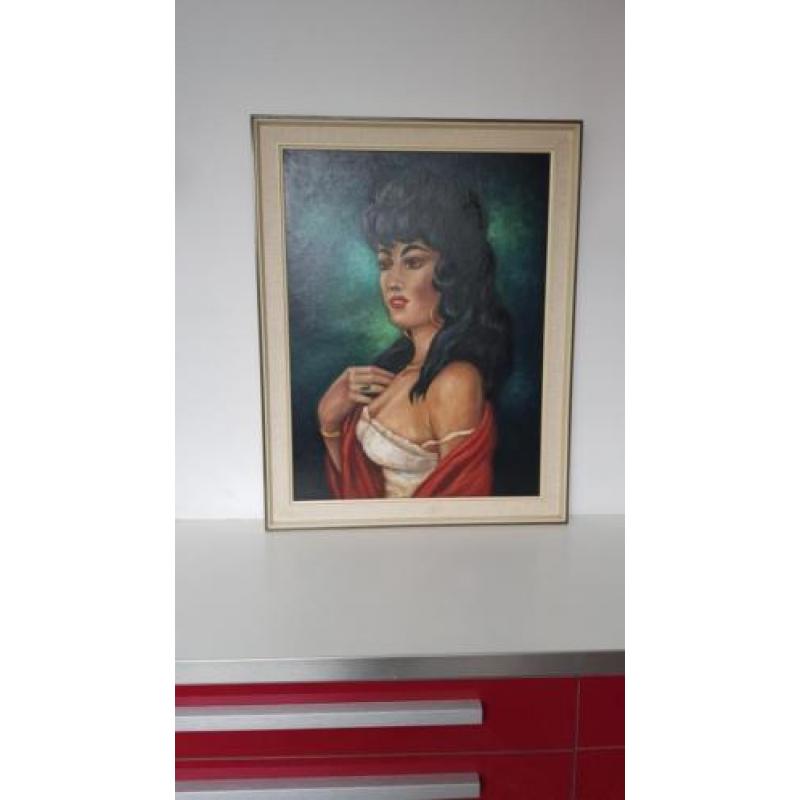 Zigeuner schilderij olieverf