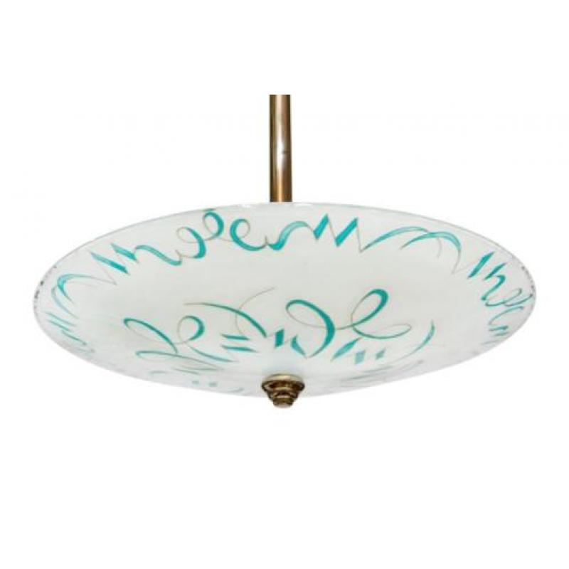 Glazen Hanglamp, Antieke Lampen, Slaapkamer Hanglamp
