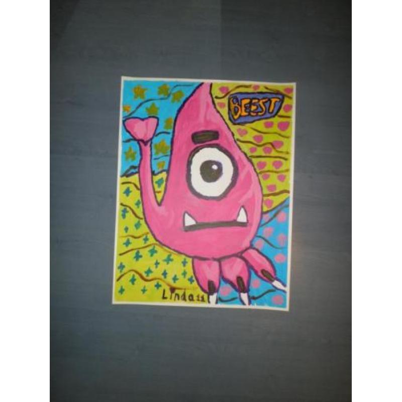 schilderij Beest (11)