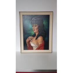 Zigeuner schilderij olieverf