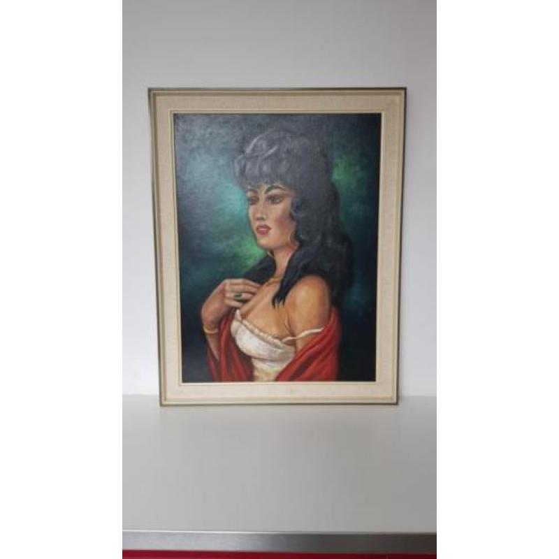Zigeuner schilderij olieverf