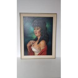 Zigeuner schilderij olieverf