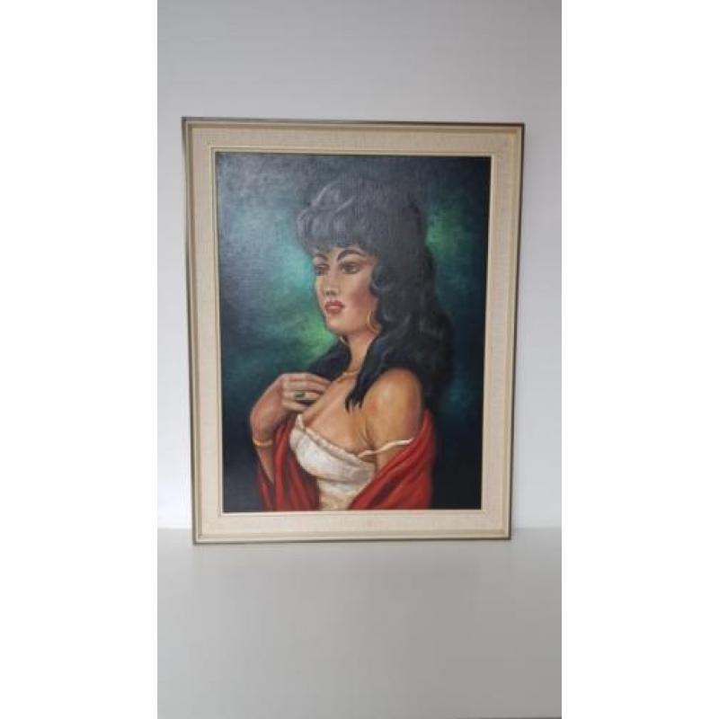Zigeuner schilderij olieverf