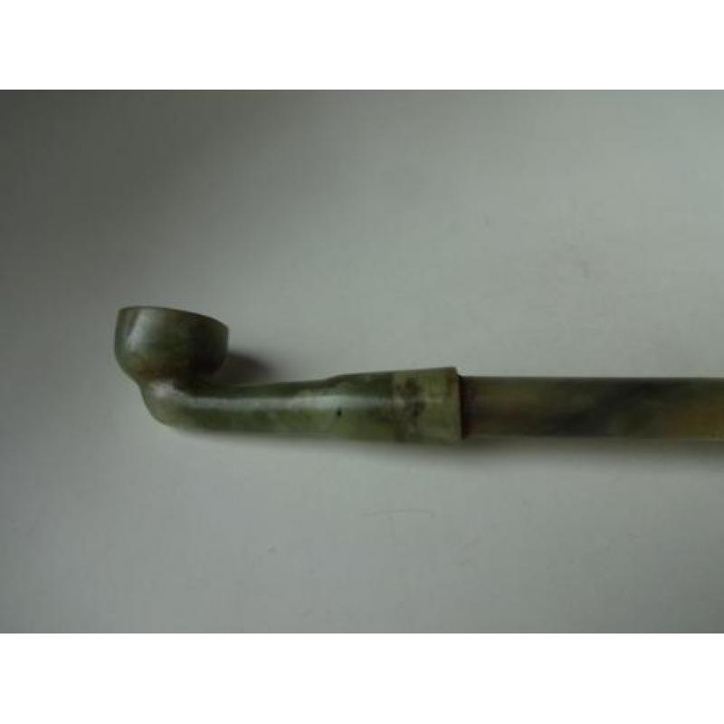 Oud Chinese jade opiumpijp