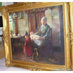 ==== moeder met kinderen===Daan Muehlhaus 1907-1981=====