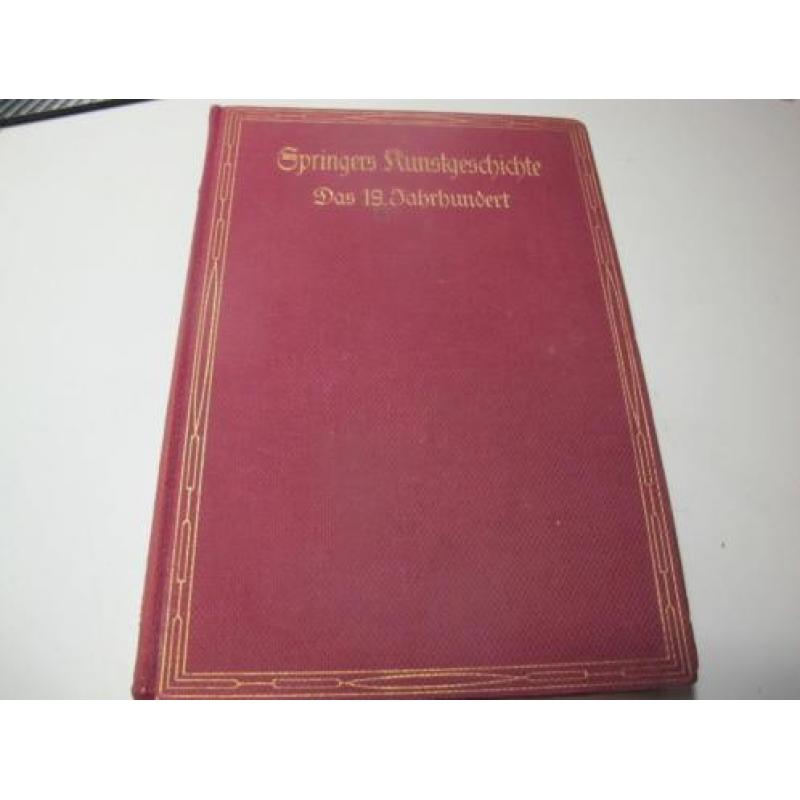 Springers Kunstgeschichte -"das Altertum"-1915