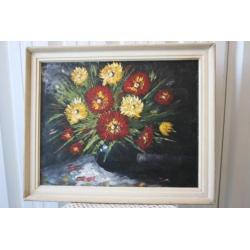 Stilleven olieverf op doek