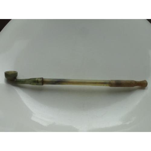 Oud Chinese jade opiumpijp
