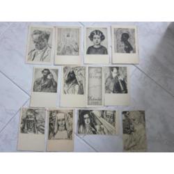 Jan Toorop, 11 kaarten uit Kalender 1949