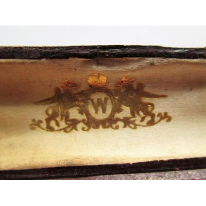 Foedraal B.H.Wasmann Jr Antiek Sigarettenhouder Doosje~Wasma