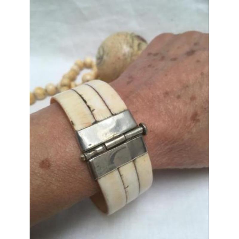 Antiek ivoren armband / v / v 1947