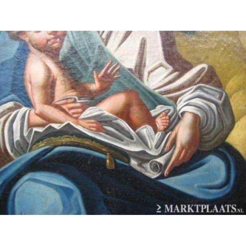 = ca 1800==religieus==madonna met kind = ca 1800====