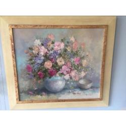 Bloemenschilderij