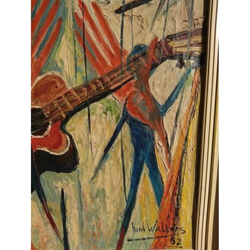 Henk Walters (1922-1997) Muziek compositie, Kubisme,1962