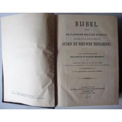 Bijbel 1913 Statenbijbel Goud op snee