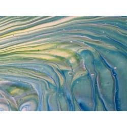 Abstract acryl 40 cm x 50 cm