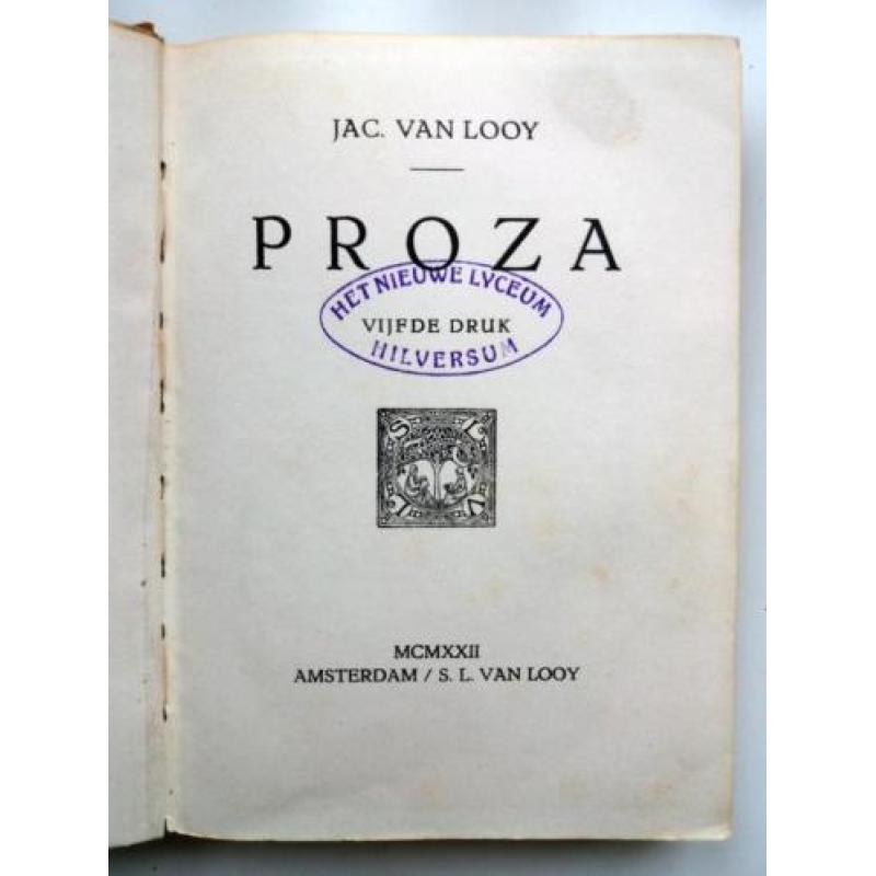 Jac. van Looy - Proza