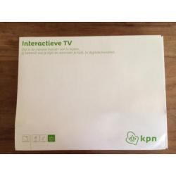 KPN interactieve TV nieuw in doos zonder ab.