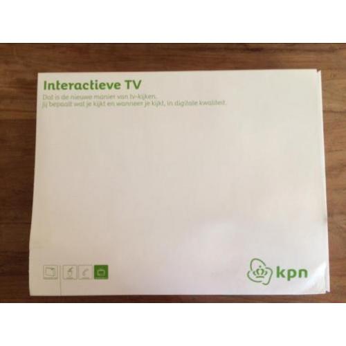 KPN interactieve TV nieuw in doos zonder ab.