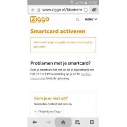 ziggo smartcard
