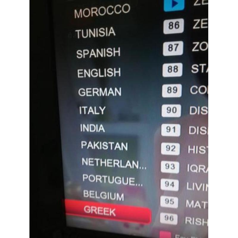 Samsung LCD TV+Tv zenders