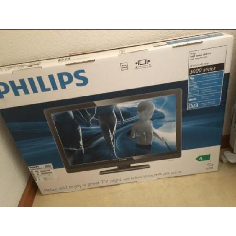 ZGAN Philips led tv 32PFL5206H/12 met 81 cm scherm 100 hertz