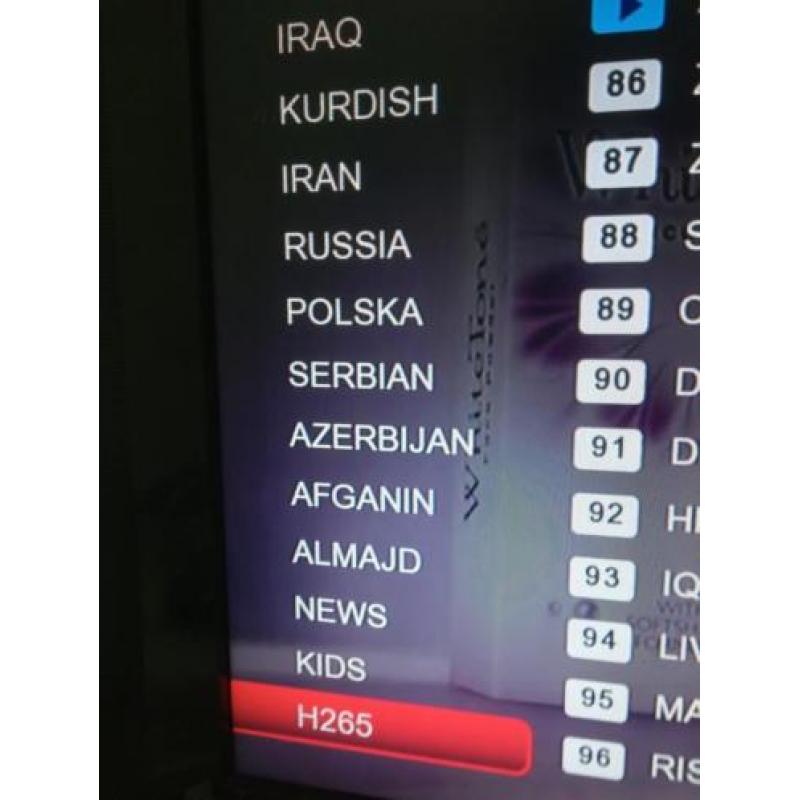 Samsung LCD TV+Tv zenders