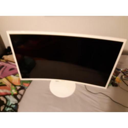 Cuved tv samsung monitor defect