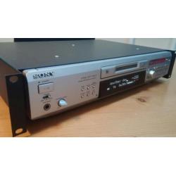 Sony Minidisc Recorder MDS-JE530 voor 19"rek
