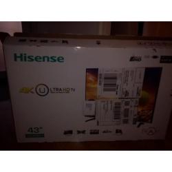 Hisense 43" 4K Ultra HD TV