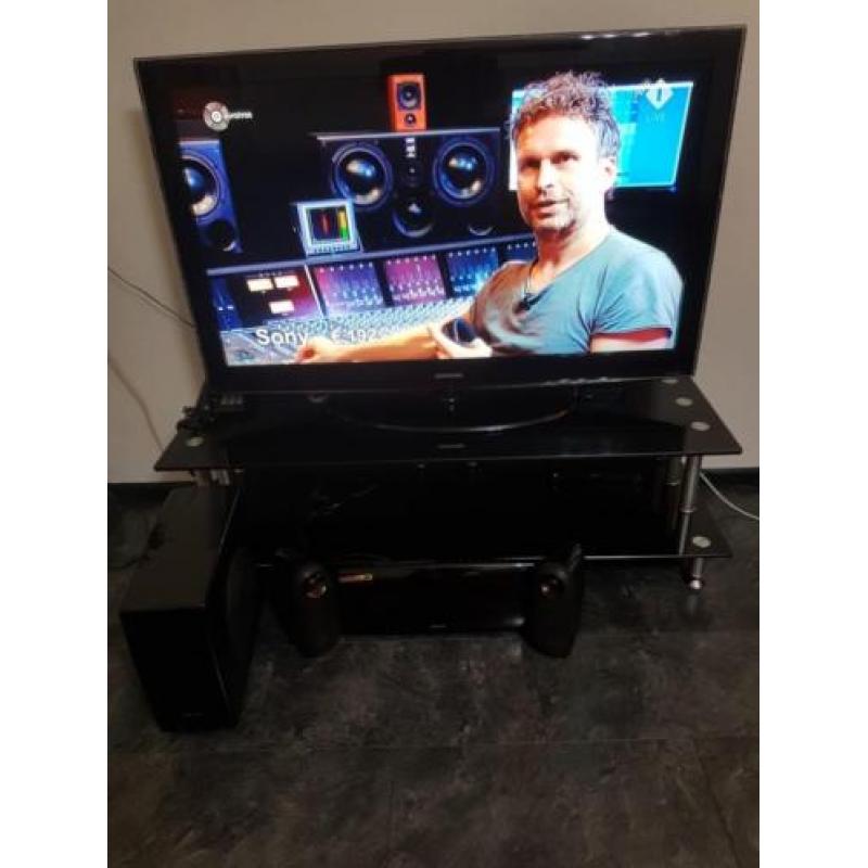 Samsung tv 52 inch compleet met tv kast +SURROUND SET