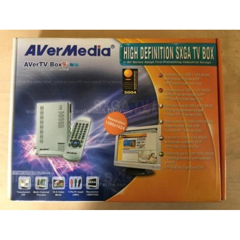 AVerMedia AVerTV Box9 - TV ontvanger voor VGA scherm