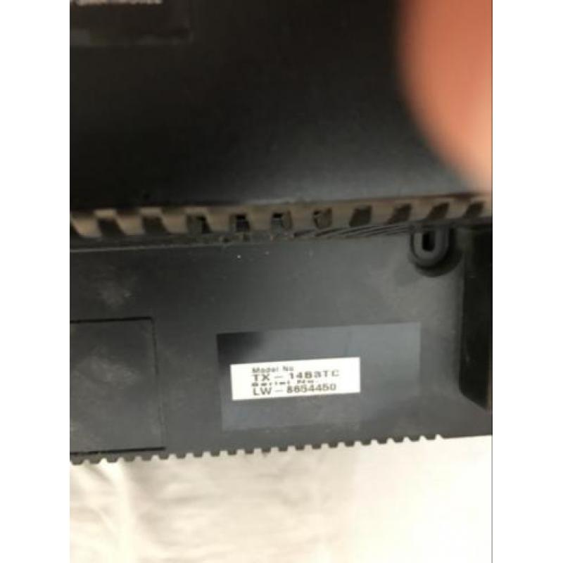 Oude kleine tv Panasonic