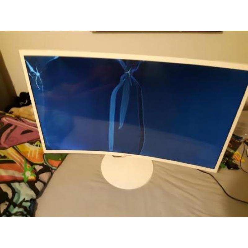 Cuved tv samsung monitor defect
